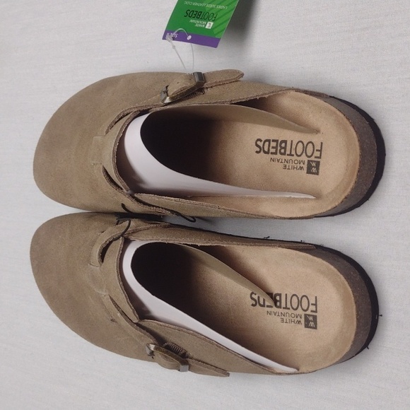 BARI LEATHER FOOTBEDS CLOG - Picture 3 of 4